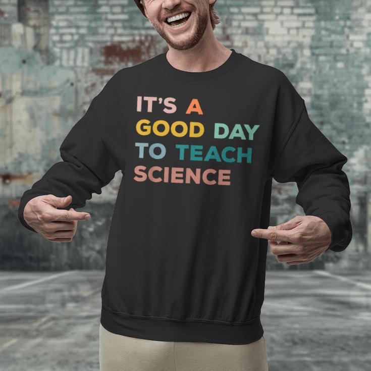 Science Teacher Its A Good Day To Teach Science Earth Unisex Sweatshirt, Science Teacher Sweatshirts, gift for family, gift for coworker Science Teacher Its A Good Day To Teach Science Earth Unisex Sweatshirt, Science Teacher Sweatshirts, gift for family, gift for coworker