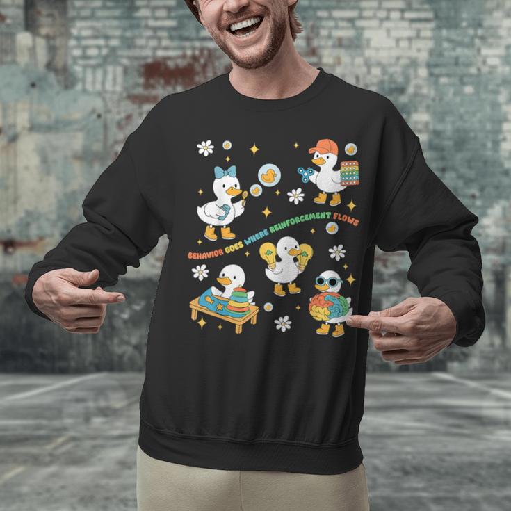 Silly Goose Behavior Analyst RBT ABA Therapy SPED Teacher Unisex Sweatshirt, gift for family, gift for coworker Silly Goose Behavior Analyst RBT ABA Therapy SPED Teacher Unisex Sweatshirt, gift for family, gift for coworker
