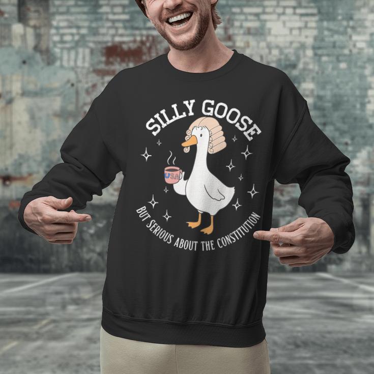 Silly Goose Constitution History Teacher Middle School Unisex Sweatshirt, History Teacher Sweatshirts, gift for family, gift for coworker Silly Goose Constitution History Teacher Middle School Unisex Sweatshirt, History Teacher Sweatshirts, gift for family, gift for coworker