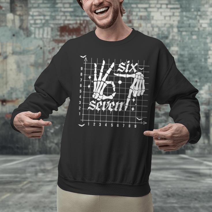 Six Seven Coordinate 67 Skeleton Math Teacher 67 Unisex Sweatshirt, gift for family, gift for coworker Six Seven Coordinate 67 Skeleton Math Teacher 67 Unisex Sweatshirt, gift for family, gift for coworker