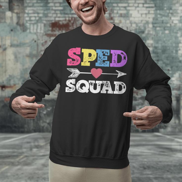 Special Education Squad Shirt SPED Squad Teacher's Day For Men Women Unisex Sweatshirt, gift for family, gift for coworker Special Education Squad Shirt SPED Squad Teacher's Day For Men Women Unisex Sweatshirt, gift for family, gift for coworker