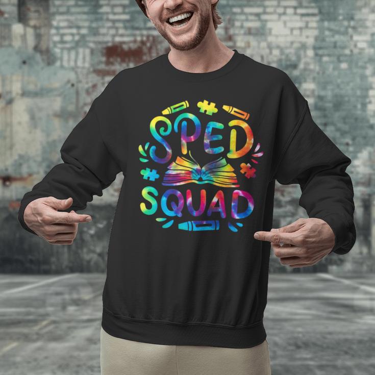 Special Education Teacher Sped Squad SPED Teacher Tie Dye Unisex Sweatshirt, gift for family, gift for coworker Special Education Teacher Sped Squad SPED Teacher Tie Dye Unisex Sweatshirt, gift for family, gift for coworker