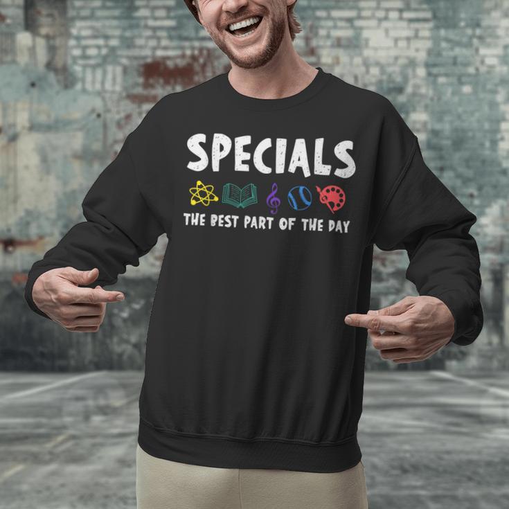 Specials The Best Part Of The Day Men Women Teacher Unisex Sweatshirt, gift for family, gift for coworker Specials The Best Part Of The Day Men Women Teacher Unisex Sweatshirt, gift for family, gift for coworker