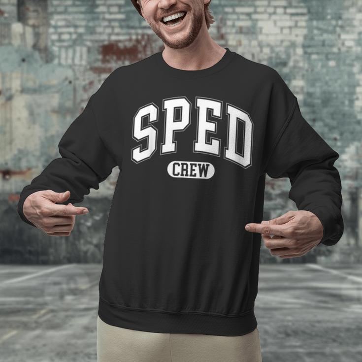 SPED Crew SPED Teacher Back To School For Women Men Unisex Sweatshirt, gift for family, gift for coworker SPED Crew SPED Teacher Back To School For Women Men Unisex Sweatshirt, gift for family, gift for coworker