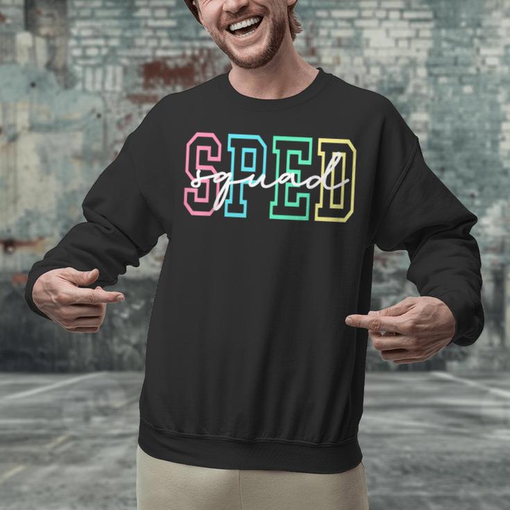 SPED Squad Team SPED Teacher Special Education Teacher Unisex Sweatshirt, gift for family, gift for coworker SPED Squad Team SPED Teacher Special Education Teacher Unisex Sweatshirt, gift for family, gift for coworker