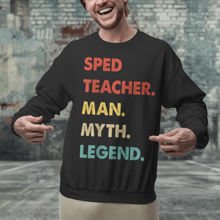 Sped Teacher Man Myth Legend Unisex Sweatshirt, gift for family, gift for coworker