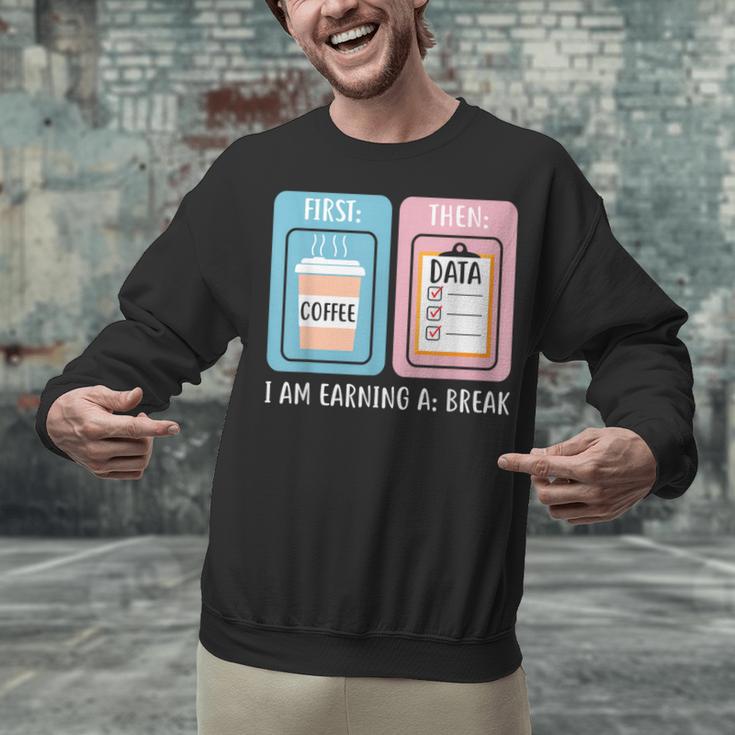 SPED Teacher Special Education First Coffee Then Data Unisex Sweatshirt, gift for family, gift for coworker SPED Teacher Special Education First Coffee Then Data Unisex Sweatshirt, gift for family, gift for coworker