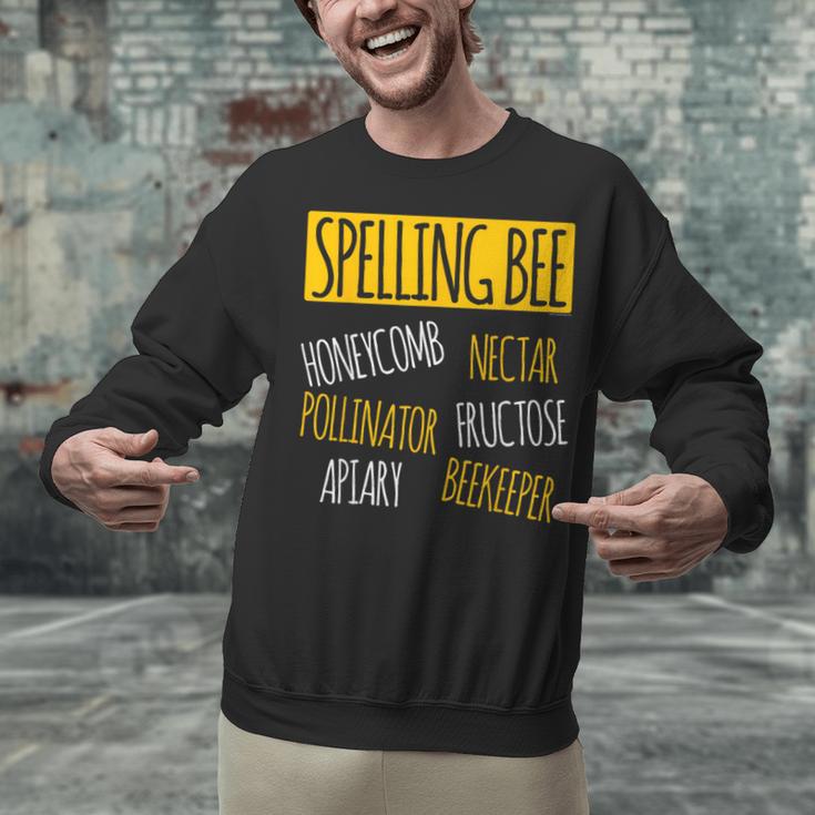 Spelling Bee Halloween Pun Costume Beekeeper Teacher Unisex Sweatshirt, gift for family, gift for coworker