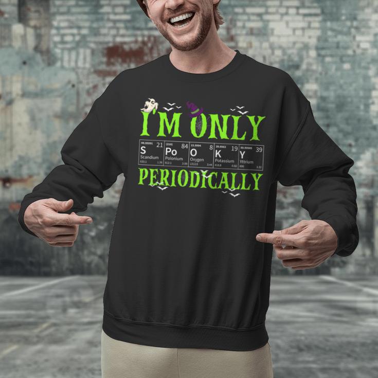 Only Spooky Periodically Halloween Chemistry Teacher Men Women Unisex Sweatshirt, gift for family, gift for coworker Only Spooky Periodically Halloween Chemistry Teacher Men Women Unisex Sweatshirt, gift for family, gift for coworker