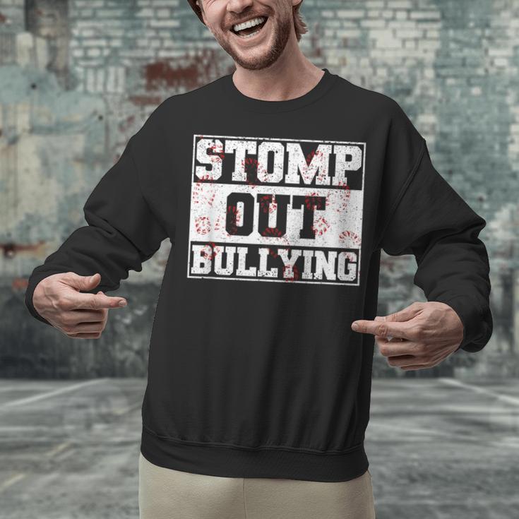 Stomp Out Bullying Back To School Education Teacher Unisex Sweatshirt, gift for family, gift for coworker