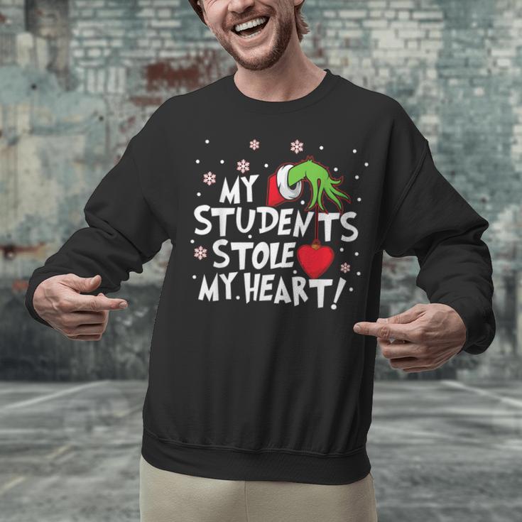 My Students Stole My Heart School Teacher Christmas Men Women Kids Unisex Sweatshirt, gift for family, gift for coworker My Students Stole My Heart School Teacher Christmas Men Women Kids Unisex Sweatshirt, gift for family, gift for coworker