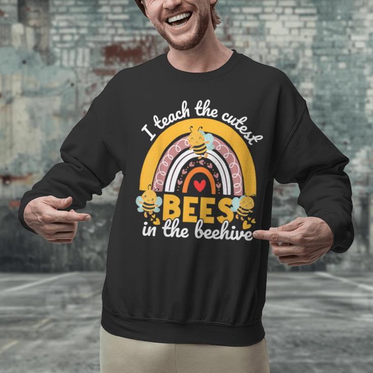 I Teach The Cutest Bees In The Beehive Teachers Day Unisex Sweatshirt, gift for family, gift for coworker I Teach The Cutest Bees In The Beehive Teachers Day Unisex Sweatshirt, gift for family, gift for coworker