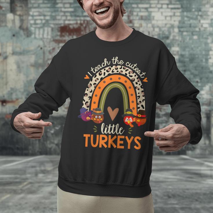I Teach The Cutest Little Turkeys Thanksgiving Teacher Men Women Girls Kids Unisex Sweatshirt, gift for family, gift for coworker I Teach The Cutest Little Turkeys Thanksgiving Teacher Men Women Girls Kids Unisex Sweatshirt, gift for family, gift for coworker