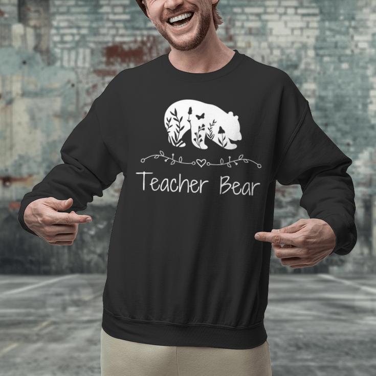 Teacher Bear For Educators Teacher Appreciation Unisex Sweatshirt, gift for family, gift for coworker Teacher Bear For Educators Teacher Appreciation Unisex Sweatshirt, gift for family, gift for coworker