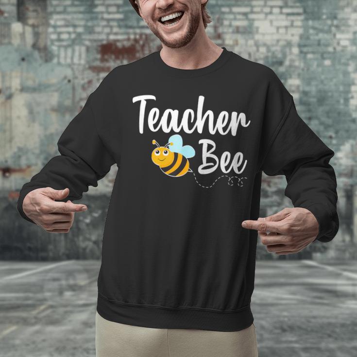 Teacher Bee Bumblebee Back To School Unisex Sweatshirt, gift for family, gift for coworker Teacher Bee Bumblebee Back To School Unisex Sweatshirt, gift for family, gift for coworker