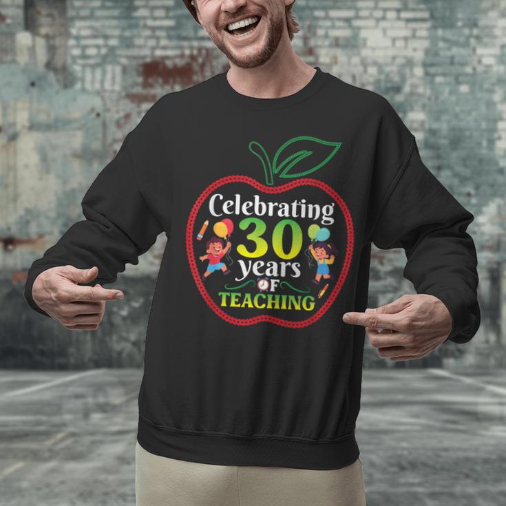 Teacher Celebrating 30 Years Of Teaching Students School Unisex Sweatshirt, gift for family, gift for coworker