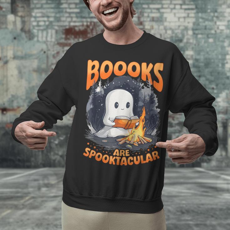 Teacher Halloween Ghost Reading Book Animal Boooks Are Unisex Sweatshirt, gift for family, gift for coworker Teacher Halloween Ghost Reading Book Animal Boooks Are Unisex Sweatshirt, gift for family, gift for coworker