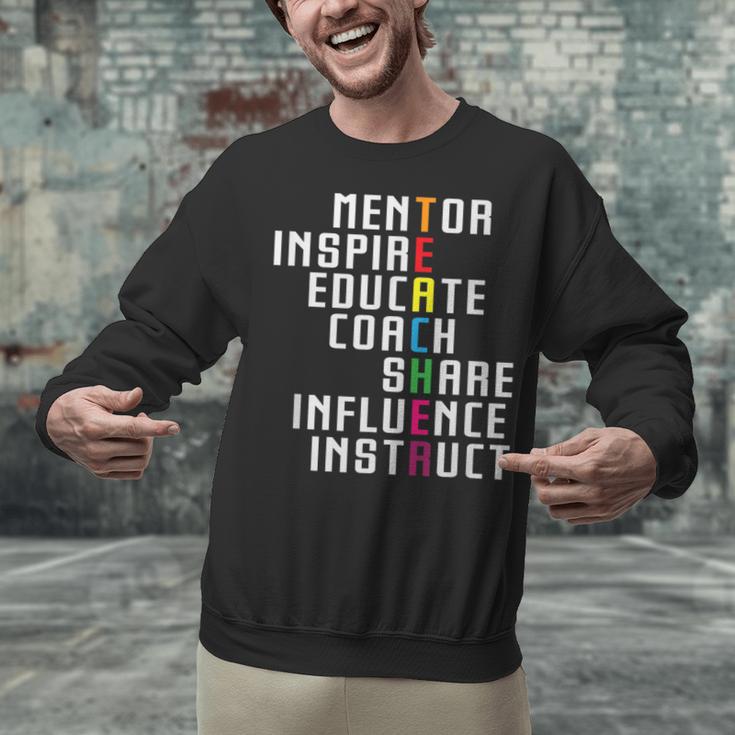 Teacher Inspirational Educator Favorite School Teacher Men Women Girls Kids Unisex Sweatshirt, gift for family, gift for coworker