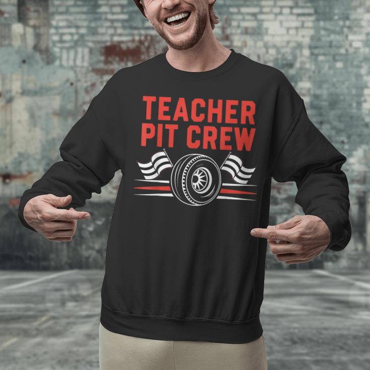 Teacher Pit Crew Race Car Driver Costume Men Women Kids Unisex Sweatshirt, gift for family, gift for coworker Teacher Pit Crew Race Car Driver Costume Men Women Kids Unisex Sweatshirt, gift for family, gift for coworker