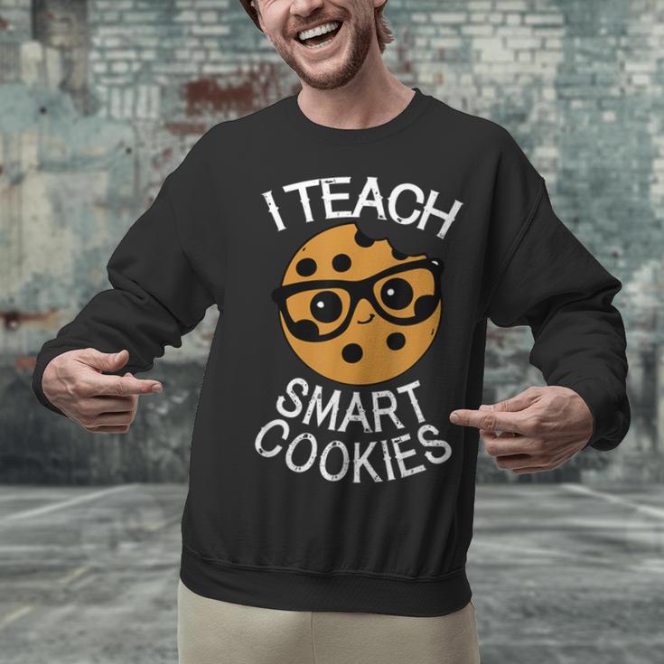 Teacher Shirt I Teach Smart Cookies Shirt Nerd Tee Unisex Sweatshirt, gift for family, gift for coworker