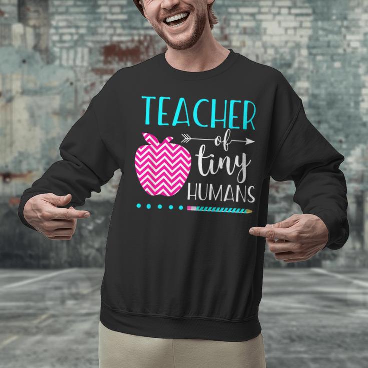 Teacher Of Tiny Humans Preschool Pre K Kindergarten Teacher Unisex Sweatshirt, gift for family, gift for coworker Teacher Of Tiny Humans Preschool Pre K Kindergarten Teacher Unisex Sweatshirt, gift for family, gift for coworker