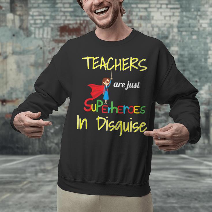 Teachers Are Superheroes First Day School T-Shirt Unisex Sweatshirt, gift for family, gift for coworker Teachers Are Superheroes First Day School T-Shirt Unisex Sweatshirt, gift for family, gift for coworker