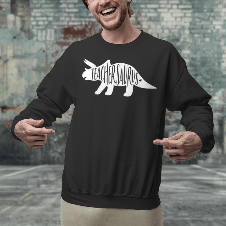 Teachersaurus Like A Normal Teacher Awesome Dinosaur Teacher Men Women Girls Kids Unisex Sweatshirt, gift for family, gift for coworker Teachersaurus Like A Normal Teacher Awesome Dinosaur Teacher Men Women Girls Kids Unisex Sweatshirt, gift for family, gift for coworker
