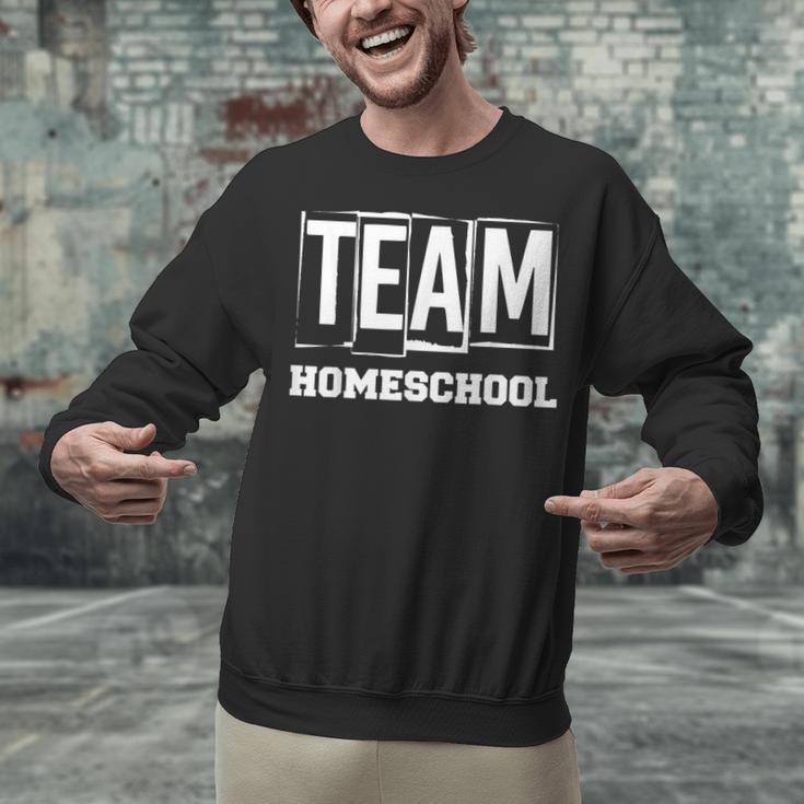 Team Homeschool Homeschooler Homeschooling Teacher Mom Kids Unisex Sweatshirt, gift for family, gift for coworker Team Homeschool Homeschooler Homeschooling Teacher Mom Kids Unisex Sweatshirt, gift for family, gift for coworker