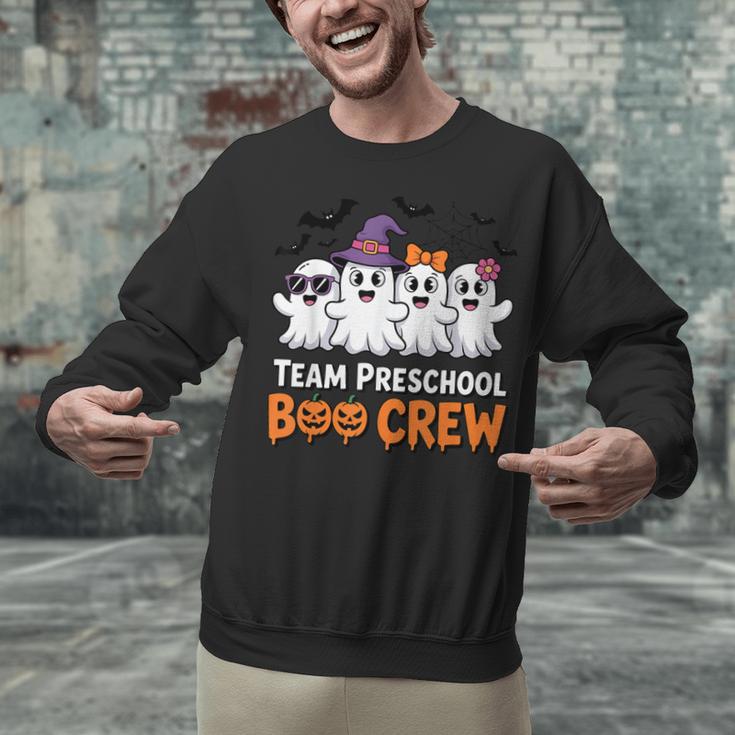 Team Preschool Boo Crew Halloween Teacher Student Costume Unisex Sweatshirt, gift for family, gift for coworker Team Preschool Boo Crew Halloween Teacher Student Costume Unisex Sweatshirt, gift for family, gift for coworker