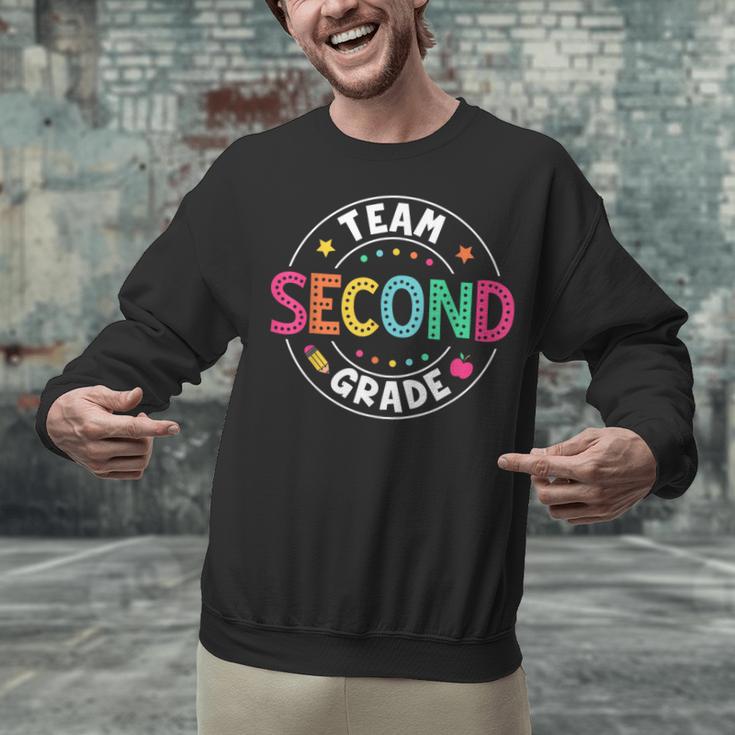 Team Second Grade Teacher Back To School 2nd Grade Squad Unisex Sweatshirt, 2nd Grade Teacher Sweatshirts, gift for family, gift for coworker Team Second Grade Teacher Back To School 2nd Grade Squad Unisex Sweatshirt, 2nd Grade Teacher Sweatshirts, gift for family, gift for coworker