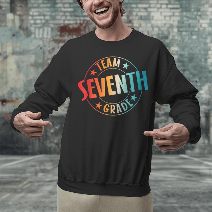 Team Seventh Grade Teacher Student Back To School 7th Grade Unisex Sweatshirt, gift for family, gift for coworker Team Seventh Grade Teacher Student Back To School 7th Grade Unisex Sweatshirt, gift for family, gift for coworker