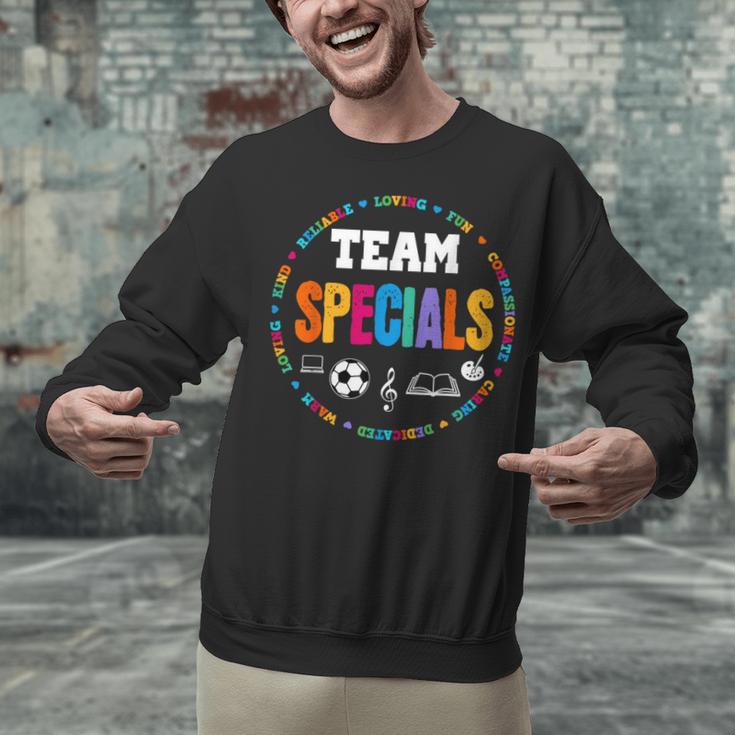 TEAM Specials Teacher TRIBE Squad Back To Primary School Unisex Sweatshirt, gift for family, gift for coworker TEAM Specials Teacher TRIBE Squad Back To Primary School Unisex Sweatshirt, gift for family, gift for coworker