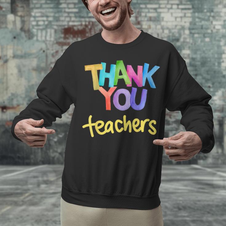 Thank You Teacher Appreciation Graduation Men Women Girls Kids Unisex Sweatshirt, gift for family, gift for coworker Thank You Teacher Appreciation Graduation Men Women Girls Kids Unisex Sweatshirt, gift for family, gift for coworker