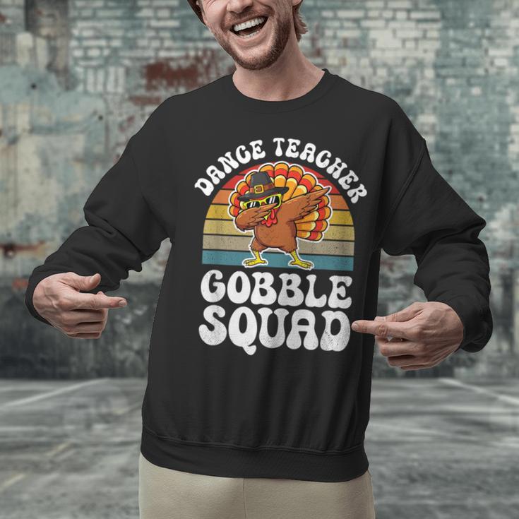 Thanksgiving Dance Teacher Gobble Squad Turkey Unisex Sweatshirt, gift for family, gift for coworker Thanksgiving Dance Teacher Gobble Squad Turkey Unisex Sweatshirt, gift for family, gift for coworker
