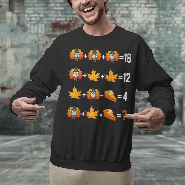Thanksgiving Order Of Operations Quiz Math Teacher Life Unisex Sweatshirt, gift for family, gift for coworker