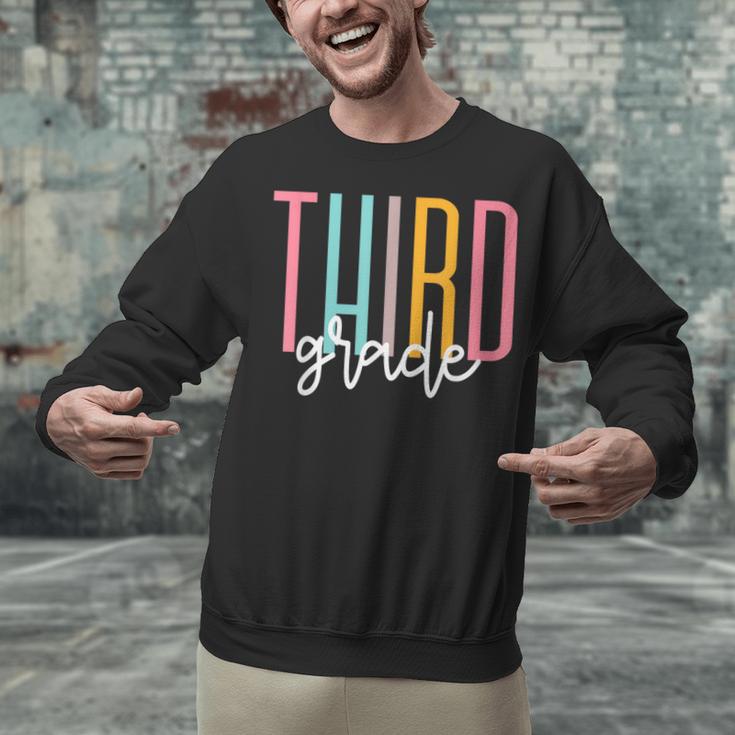 Third Grade Girls Boys Teacher Team 3rd Grade Squad Unisex Sweatshirt, gift for family, gift for coworker