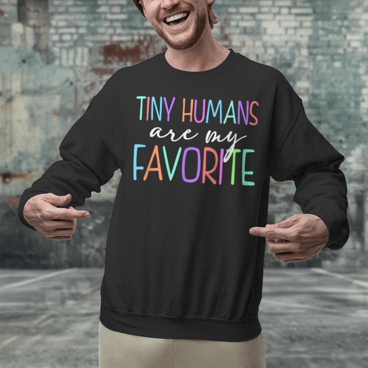Tiny Humans Are My Favorite Daycare Provider Teacher Daycare Unisex Sweatshirt, gift for family, gift for coworker Tiny Humans Are My Favorite Daycare Provider Teacher Daycare Unisex Sweatshirt, gift for family, gift for coworker