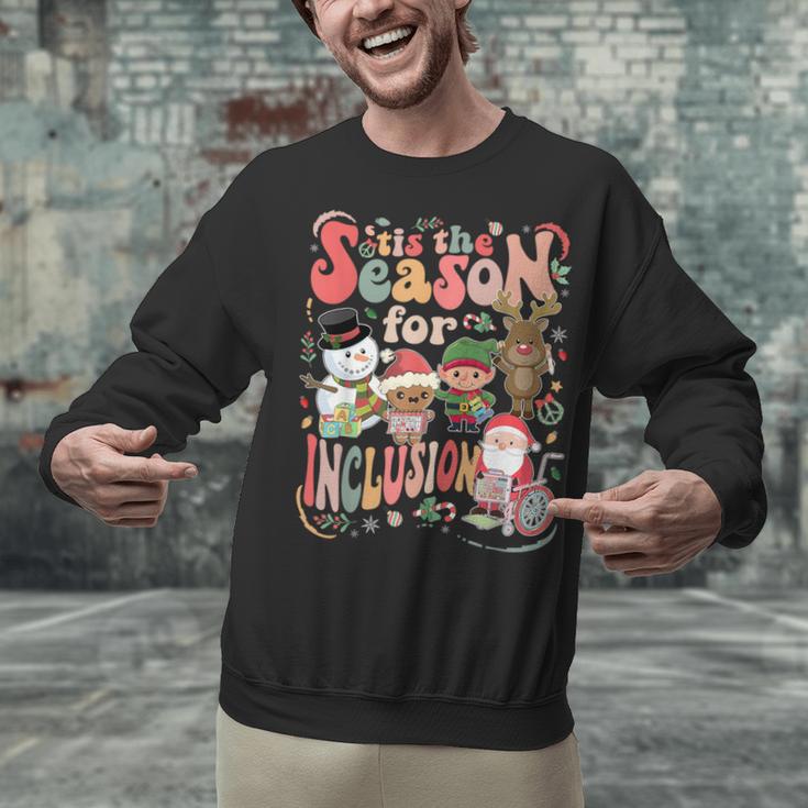 Tis The Season For Inclusion Christmas Sped Teacher Unisex Sweatshirt, gift for family, gift for coworker Tis The Season For Inclusion Christmas Sped Teacher Unisex Sweatshirt, gift for family, gift for coworker