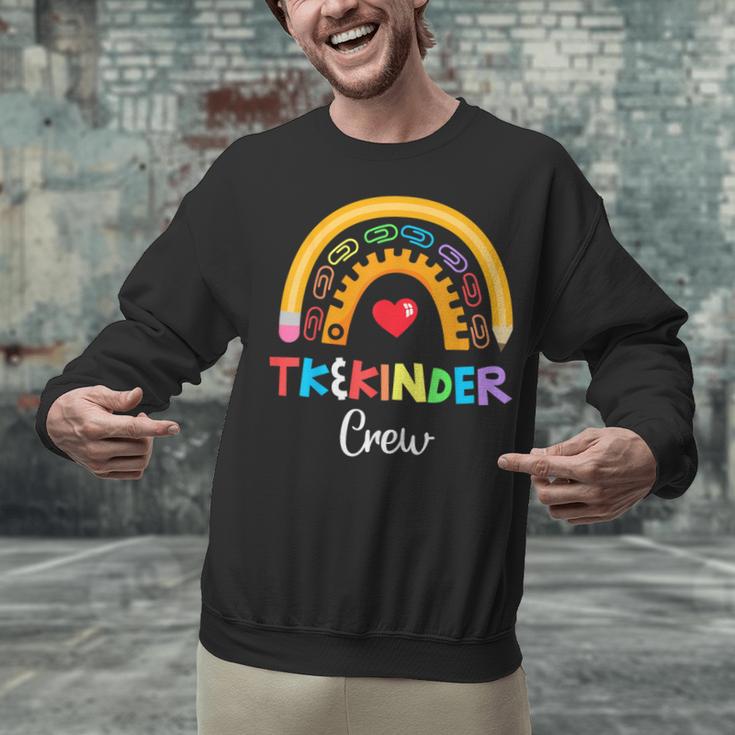 TK And Kinder Crew TK Teacher Transitional Kindergarten PreK Unisex Sweatshirt, gift for family, gift for coworker TK And Kinder Crew TK Teacher Transitional Kindergarten PreK Unisex Sweatshirt, gift for family, gift for coworker