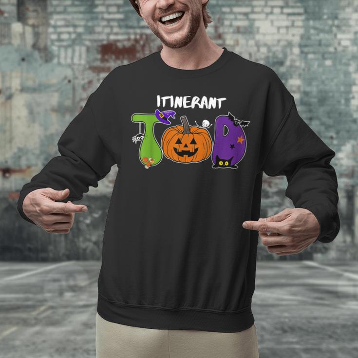 TOD Itinerant Teacher Of The Deaf Halloween ASL Interpreters Unisex Sweatshirt, gift for family, gift for coworker