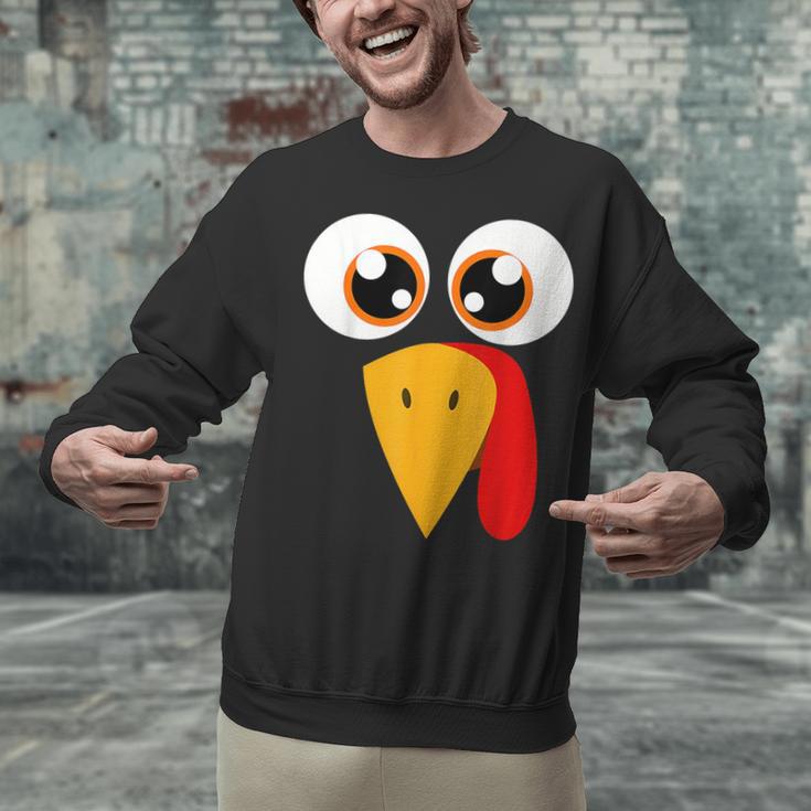 Turkey Face Halloween Costume Thanksgiving Teacher Nurse Unisex Sweatshirt, gift for family, gift for coworker Turkey Face Halloween Costume Thanksgiving Teacher Nurse Unisex Sweatshirt, gift for family, gift for coworker