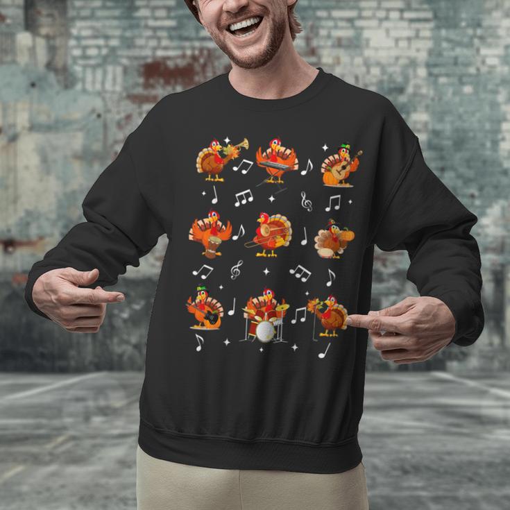Turkey Squad Music Note Music Teacher Thanksgiving Unisex Sweatshirt, gift for family, gift for coworker Turkey Squad Music Note Music Teacher Thanksgiving Unisex Sweatshirt, gift for family, gift for coworker