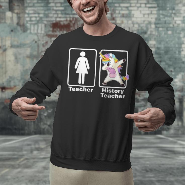 Unicorn History Teacher T-Shirt History Teacher Unisex Sweatshirt, History Teacher Sweatshirts, gift for family, gift for coworker