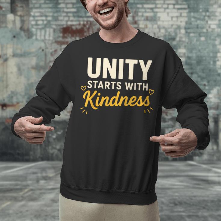 Unity Kindness Shirt Women Teachers Kids Unity Day Orange Unisex Sweatshirt, gift for family, gift for coworker Unity Kindness Shirt Women Teachers Kids Unity Day Orange Unisex Sweatshirt, gift for family, gift for coworker