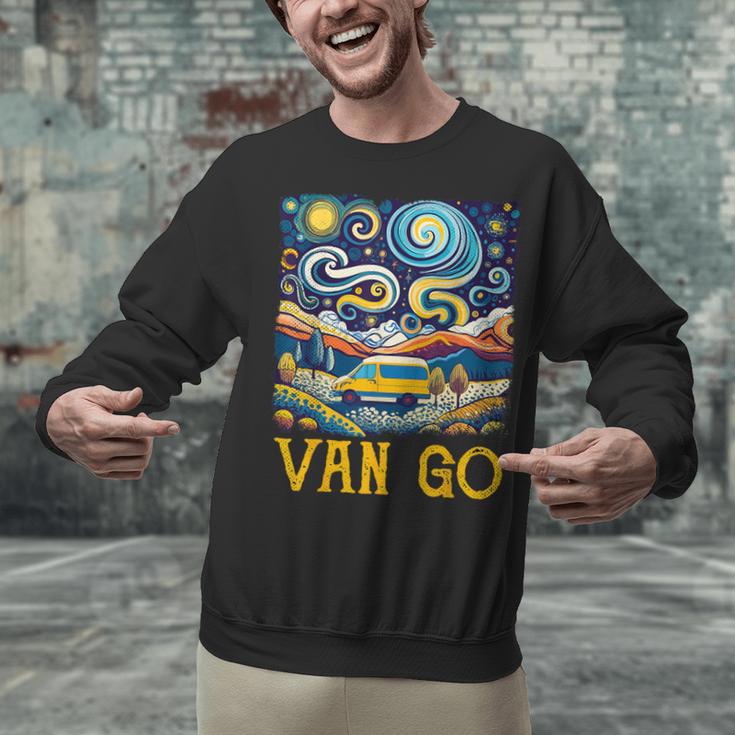 Van Go Vanlife Accessories Artist Art Teacher Unisex Sweatshirt, gift for family, gift for coworker Van Go Vanlife Accessories Artist Art Teacher Unisex Sweatshirt, gift for family, gift for coworker