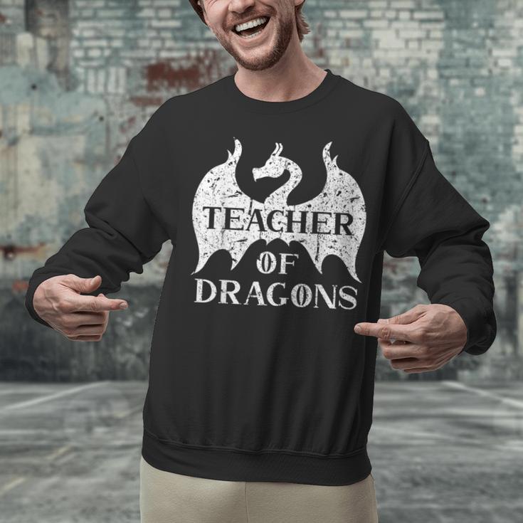 Vintage Teacher Of Dragons Quotes Teacher Student Unisex Sweatshirt, gift for family, gift for coworker Vintage Teacher Of Dragons Quotes Teacher Student Unisex Sweatshirt, gift for family, gift for coworker