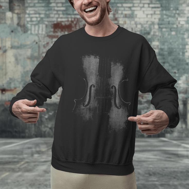 Violin Player Instrument Music Teacher Musical Violinist Unisex Sweatshirt, gift for family, gift for coworker
