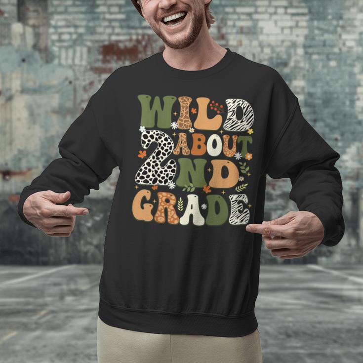 Wild About 2nd Grade Teacher Student First Day Of School Unisex Sweatshirt, First Grade Teacher Sweatshirts, 2nd Grade Teacher Sweatshirts, gift for family, gift for coworker Wild About 2nd Grade Teacher Student First Day Of School Unisex Sweatshirt, First Grade Teacher Sweatshirts, 2nd Grade Teacher Sweatshirts, gift for family, gift for coworker