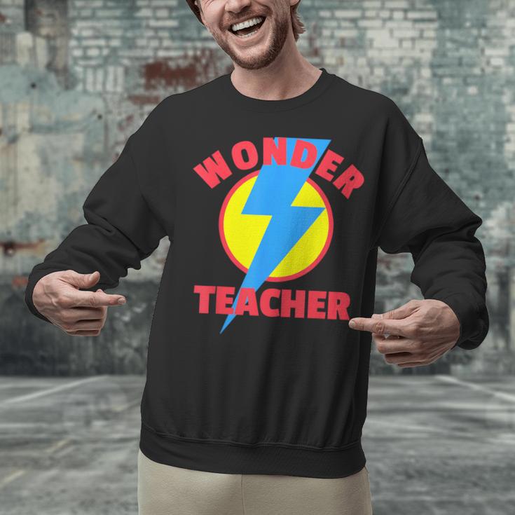 Wonder Teacher Teacher Halloween Tshirt Unisex Sweatshirt, gift for family, gift for coworker Wonder Teacher Teacher Halloween Tshirt Unisex Sweatshirt, gift for family, gift for coworker