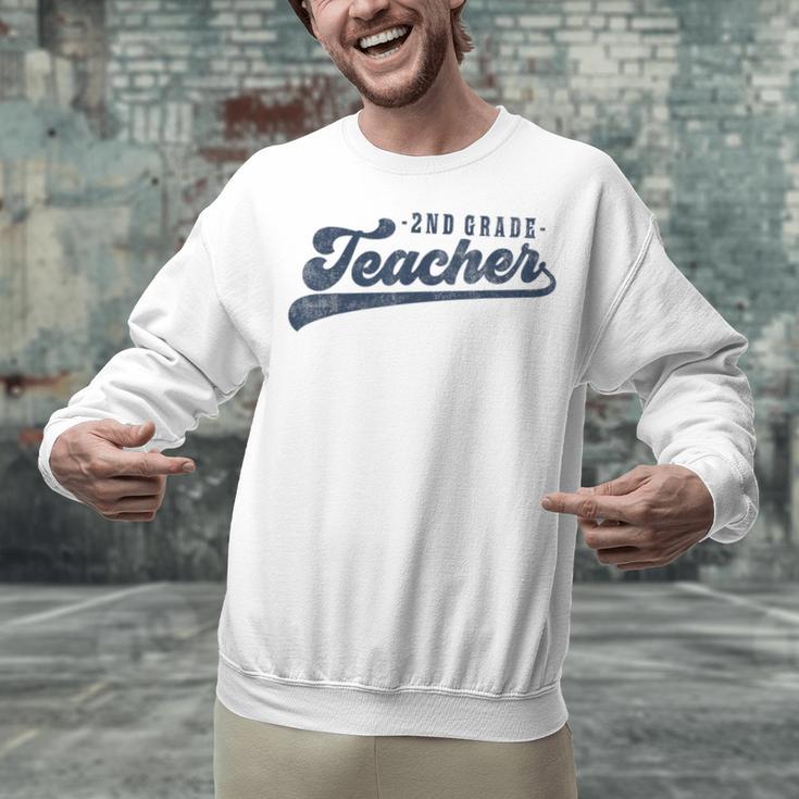 2nd Grade Teacher Cute Vintage Graphic Second Grade Teacher Men Women Unisex Sweatshirt, 2nd Grade Teacher Sweatshirts, gift for family, gift for coworker 2nd Grade Teacher Cute Vintage Graphic Second Grade Teacher Men Women Unisex Sweatshirt, 2nd Grade Teacher Sweatshirts, gift for family, gift for coworker